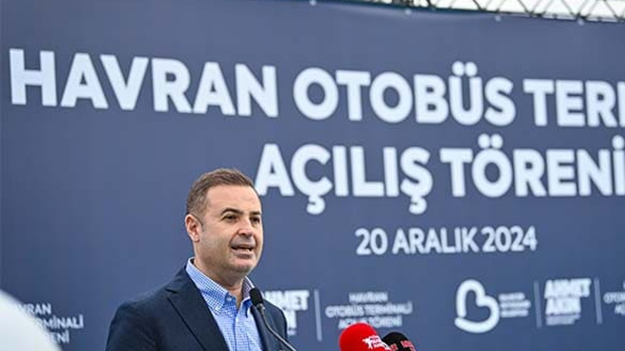 Havran'a Yeni Otobüs Terminali ve On On Kafe Açıldı