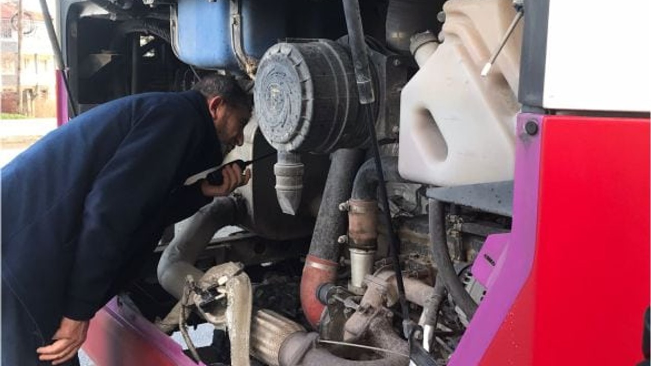 Belediye Otobüsü Arıza Yaptı! BAÜN Öğrencileri Yolda Kaldı