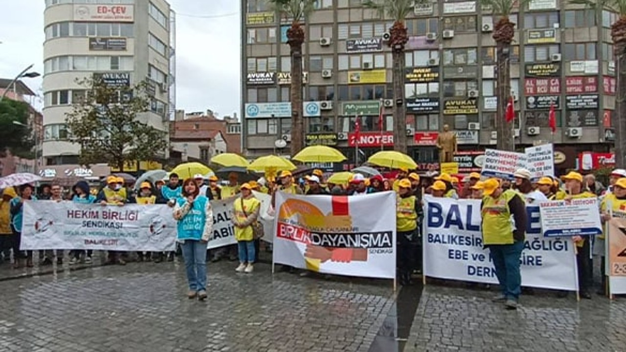 Sağlık Emekçileri Yasa Teklifine Karşı Ayakta