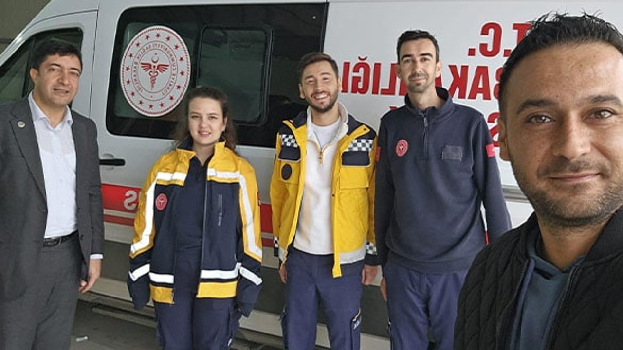 Sağlık-Sen’den 112 Çalışanlarına Destek Ziyareti