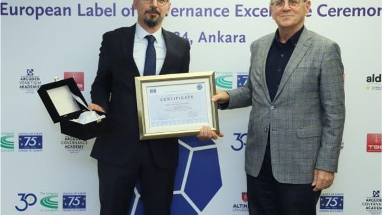Balıkesir'e Avrupa Konseyi’nden Ödül