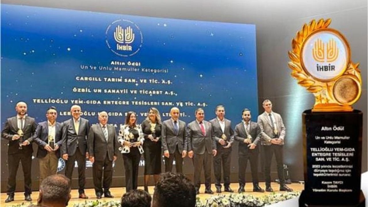 Tellioğlu'na Altın Ödül!