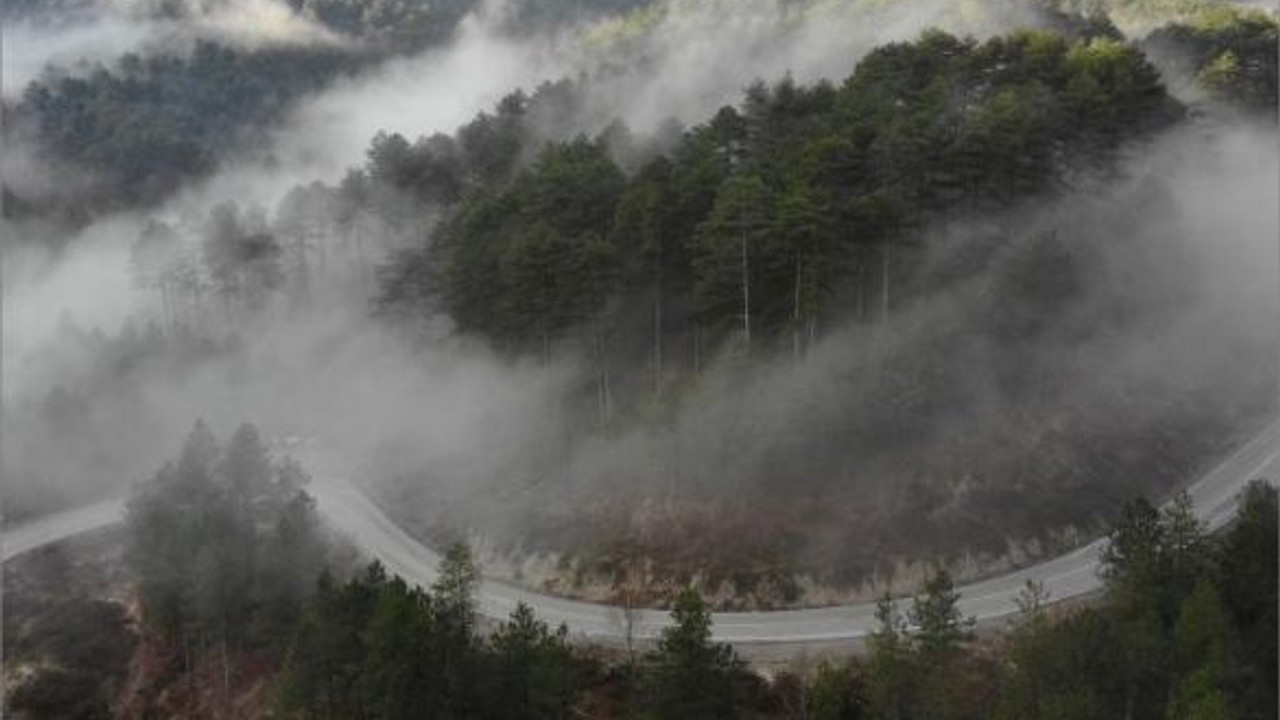 Kazdağları’nda Sisli Sabah