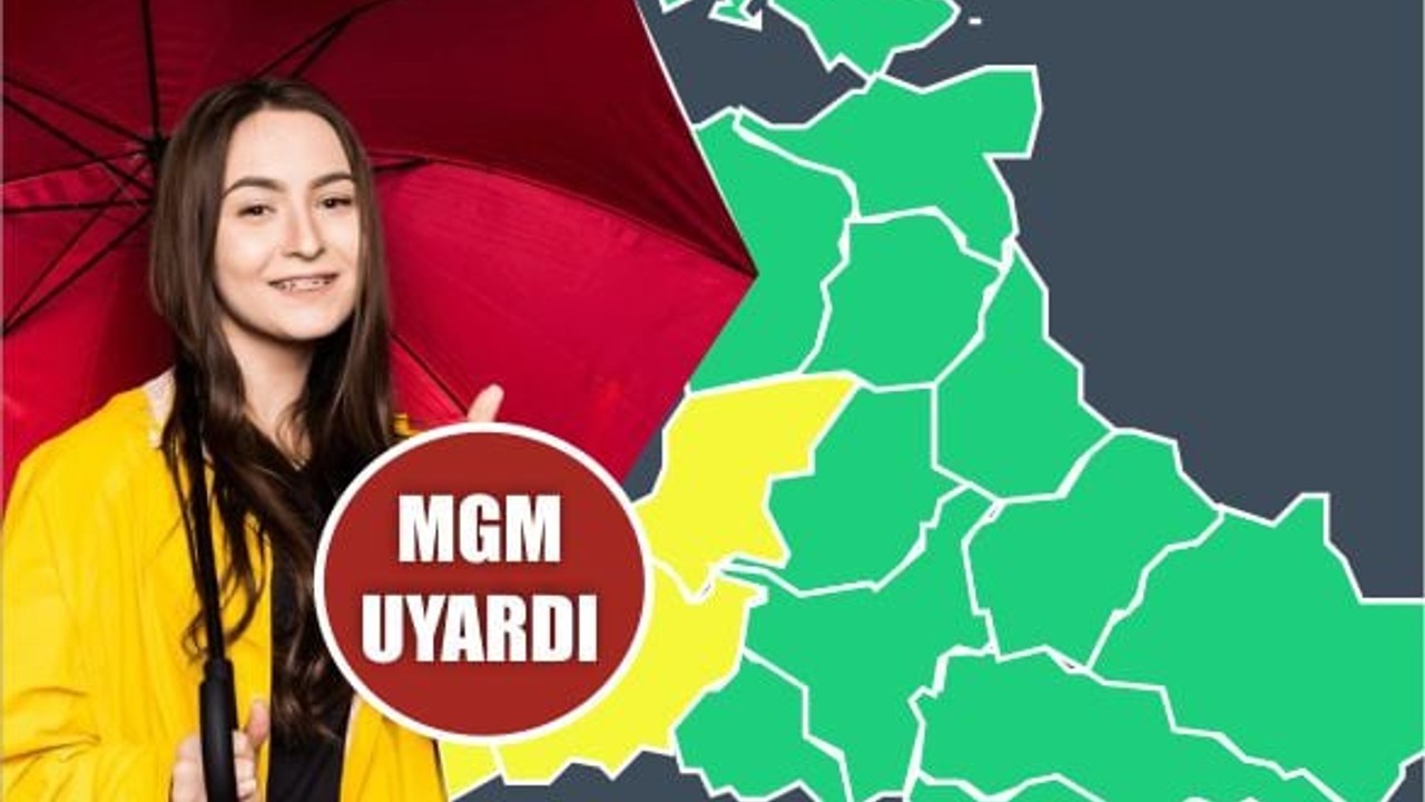 Balıkesir’in 7 İlçesine Sarı Kod Uyarısı