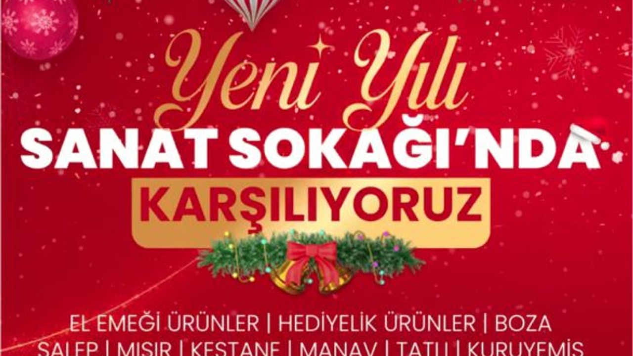 Susurluk’ta Yeni Yıl Coşkusu Sanat Sokağı’nda Yaşanacak