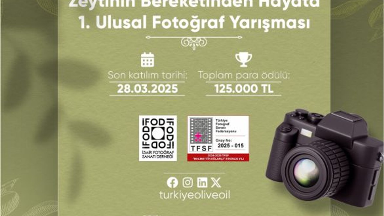 Zeytinin Bereketi Fotoğraflarla Anlatılacak
