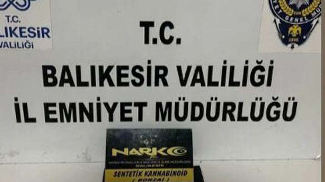 Balıkesir’de Uyuşturucu Operasyonunda 2 Tutuklama