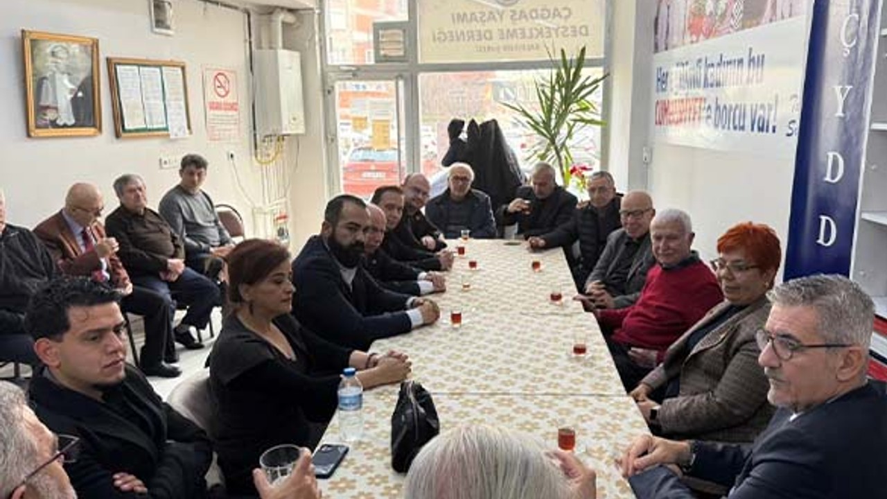 CHP Balıkesir İl Başkanlığı'ndan ÇYDD'ye Ziyaret