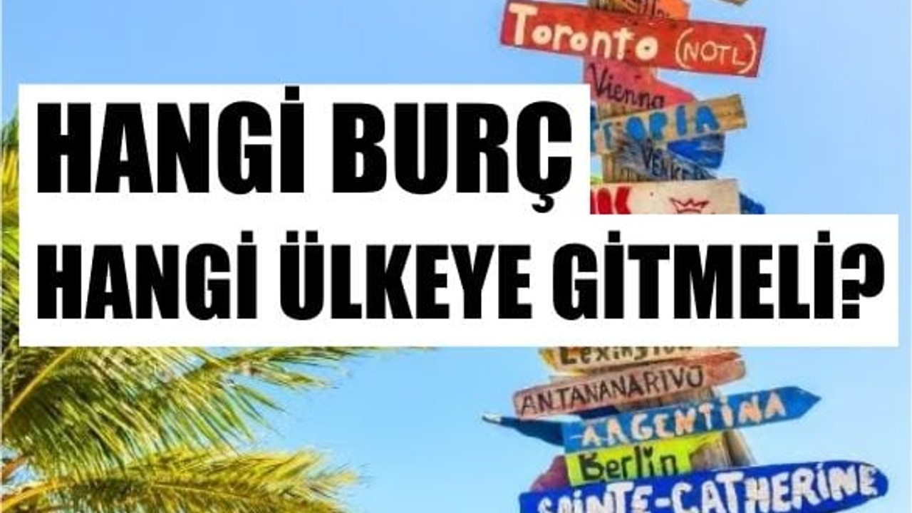 Burçların Gitmesi Gereken Ülkeler