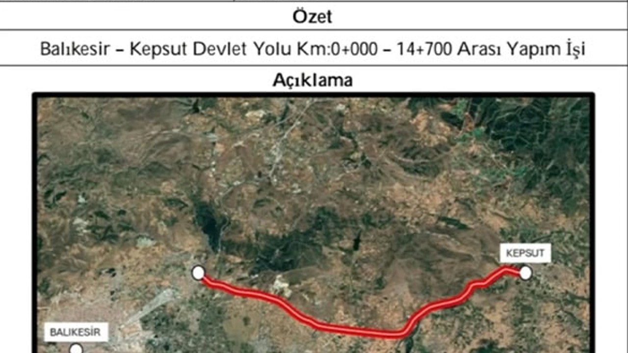 Vekil İsmail Ok; "Balıkesir-Kepsut Yol Yapımı Başlıyor!"