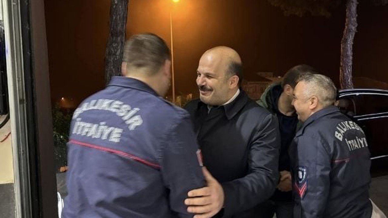 Başkan Lapanta Görev Başındakileri Unutmadı