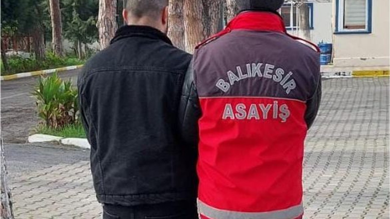 41 Yıl Hapis Cezalı Zanlı Balıkesir’de Yakalandı