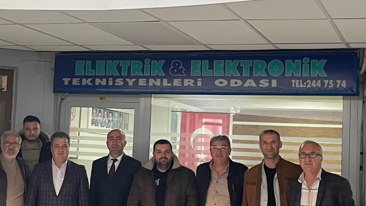 Lokantacılar Odası’ndan Elektrik Teknisyenleri Odası’na Ziyaret
