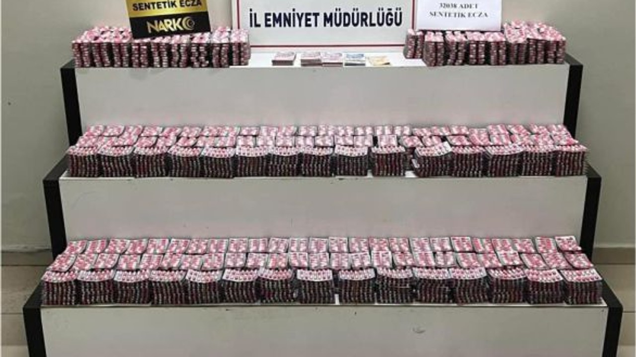 Balıkesir'de Narkotik Operasyonu: 32 Bin Sentetik Hap Ele Geçirildi