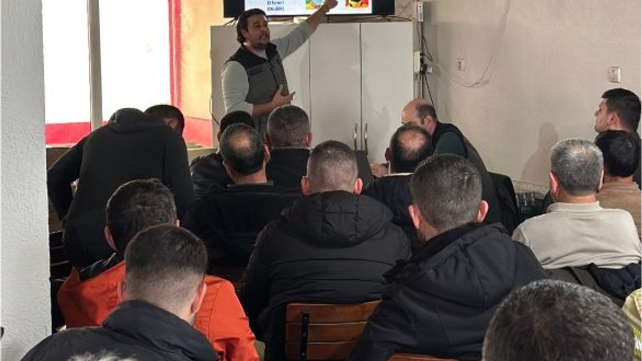 Yangınla Mücadele İçin Halk Eğitiliyor