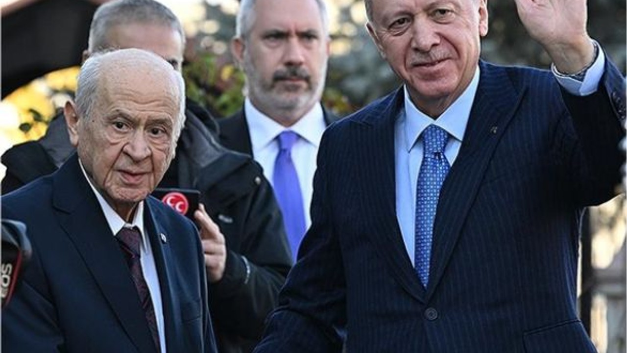 Cumhurbaşkanı Erdoğan ve Bahçeli Bir Araya Geldi