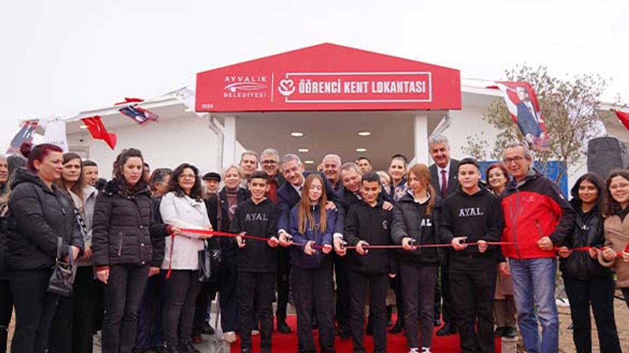 Ayvalık’ta İkinci Öğrenci Lokantası Açıldı,1750 Öğrenci Yararlanacak