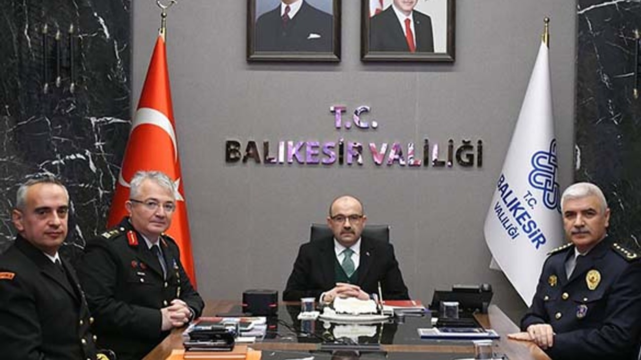 Balıkesir Valisi, İçişleri Bakanlığı’nın Güvenlik Toplantısına Katıldı