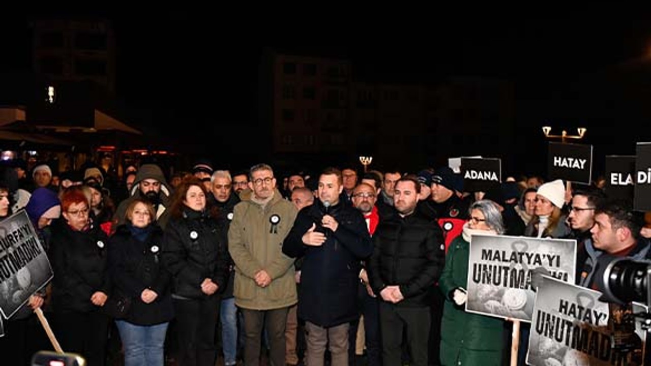 Balıkesir’de Kahramanmaraş Depremi Anma Töreni
