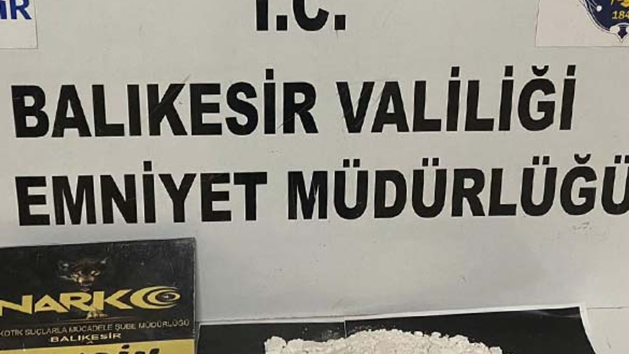 Balıkesir'de Narkotik Operasyonu, 234 Gram Kokain Ele Geçirildi