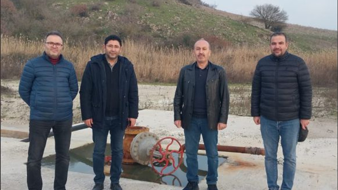 Bigadiç'te Jeotermal Kaynaklı Sera Tarımı İncelendi