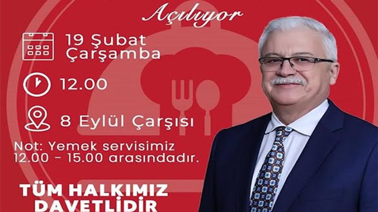 Burhaniye’de Kent Lokantası 19 Şubat’ta Açılıyor!