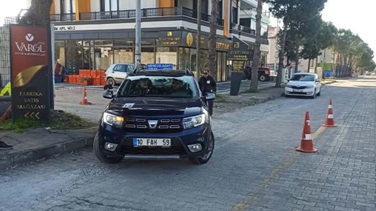 Edremit'te Direksiyon Sınav Güzergahları Değişti