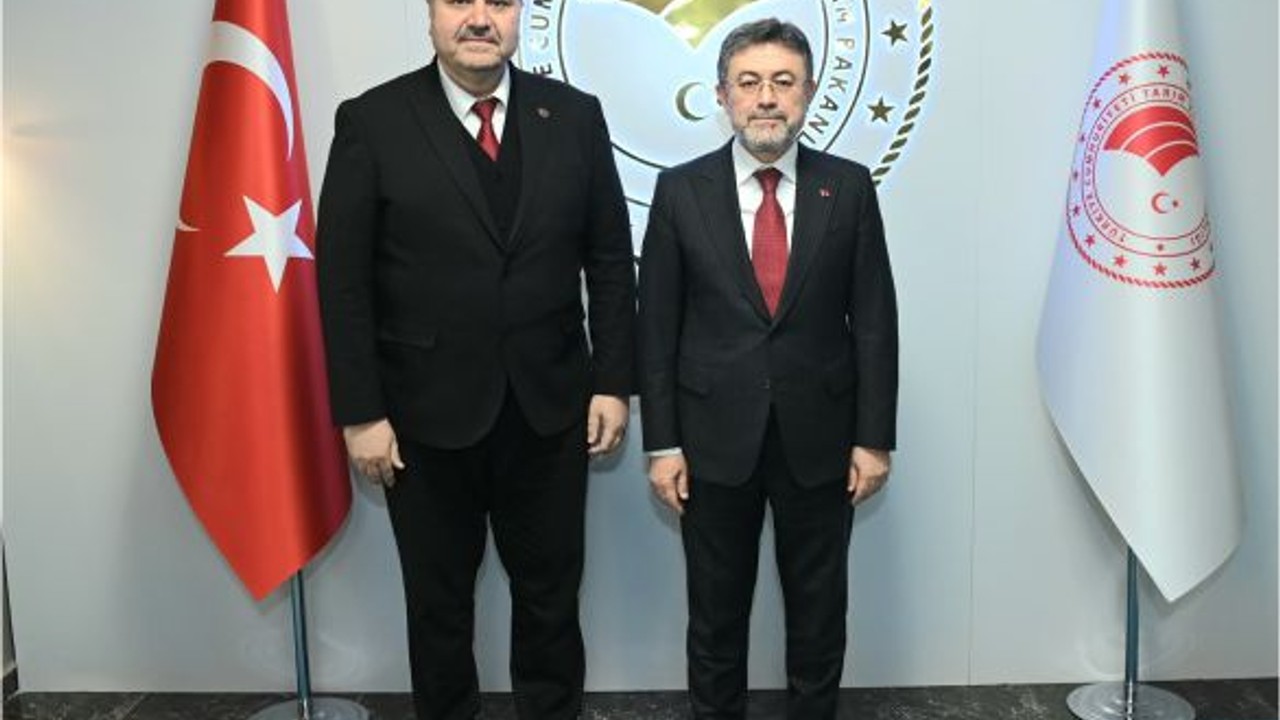 Başkan Ersoy Tarım ve Orman Bakanı Yumaklı ile Görüştü