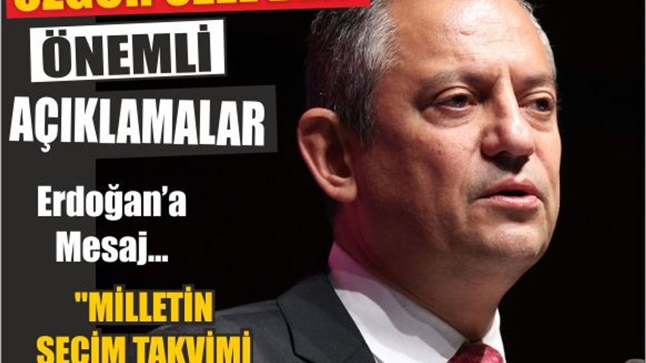 Özgür Özel’den 9 Belediyeye Terör Soruşturmasına Tepki
