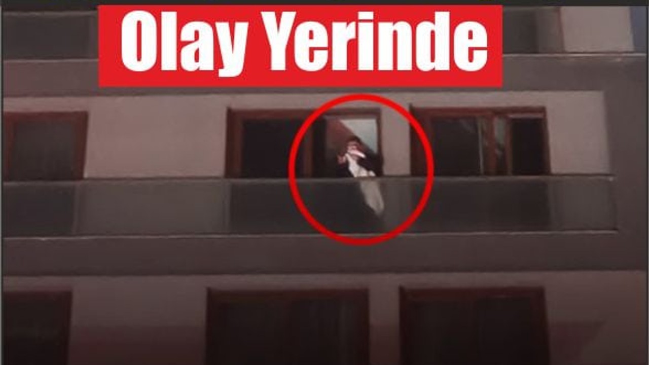 Son dakika: 7 Katlı Apartman Yangınında Mahsur Kaldılar