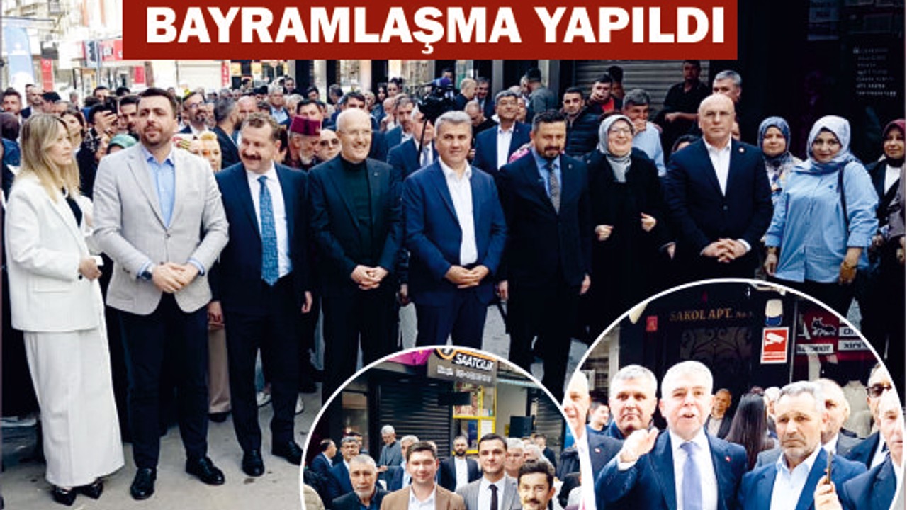 AK Parti'de Bayramlaşma Töreni Düzenlendi