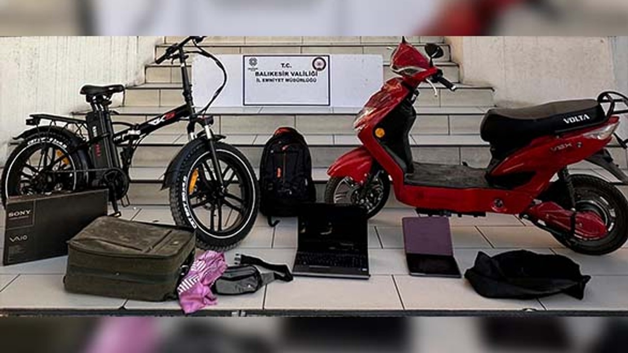 Ayvalık’ta Hırsızlık Zanlısı Suçüstü Yakalandı ve Tutuklandı
