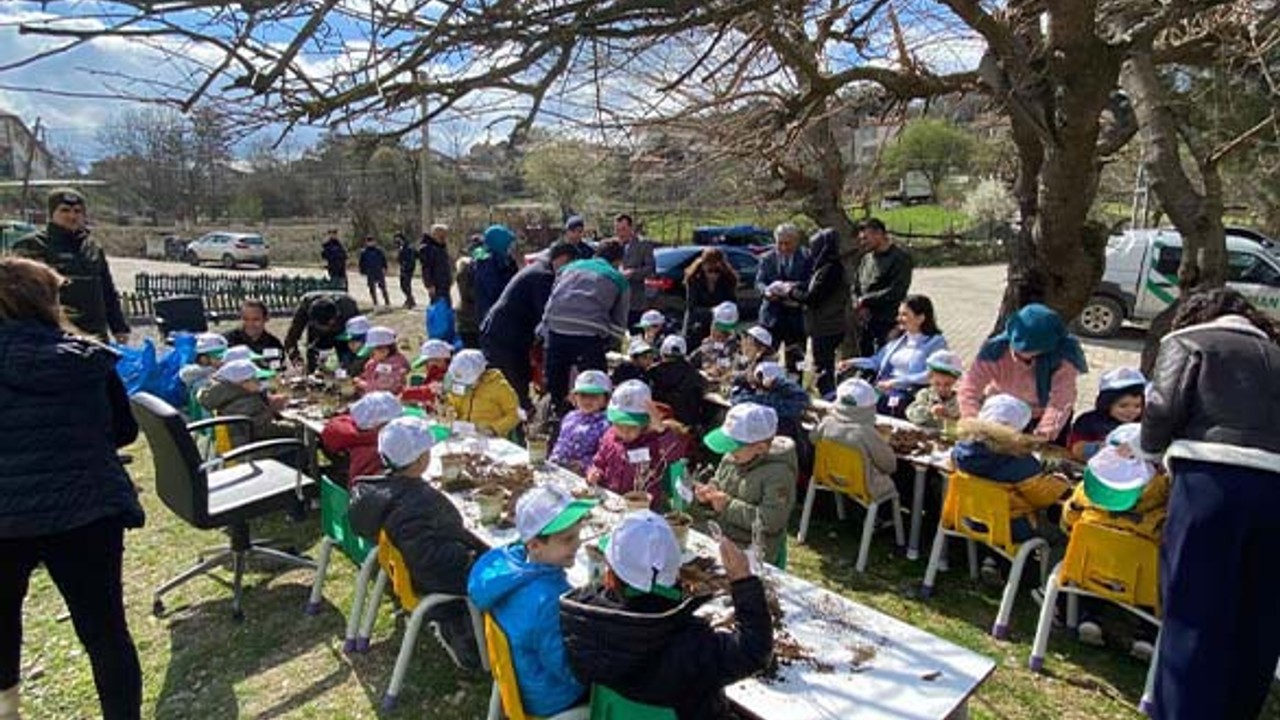 Balıkesir’de Miniklerden Yeşil Geleceğe Katkı