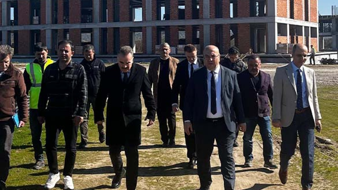 Edremit’te Sağlık Yatırımları Yerinde İncelendi