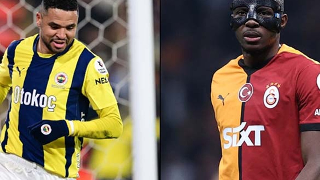 Fenerbahçe-Galatasaray Derbisinde Golcülerin Kapışması!