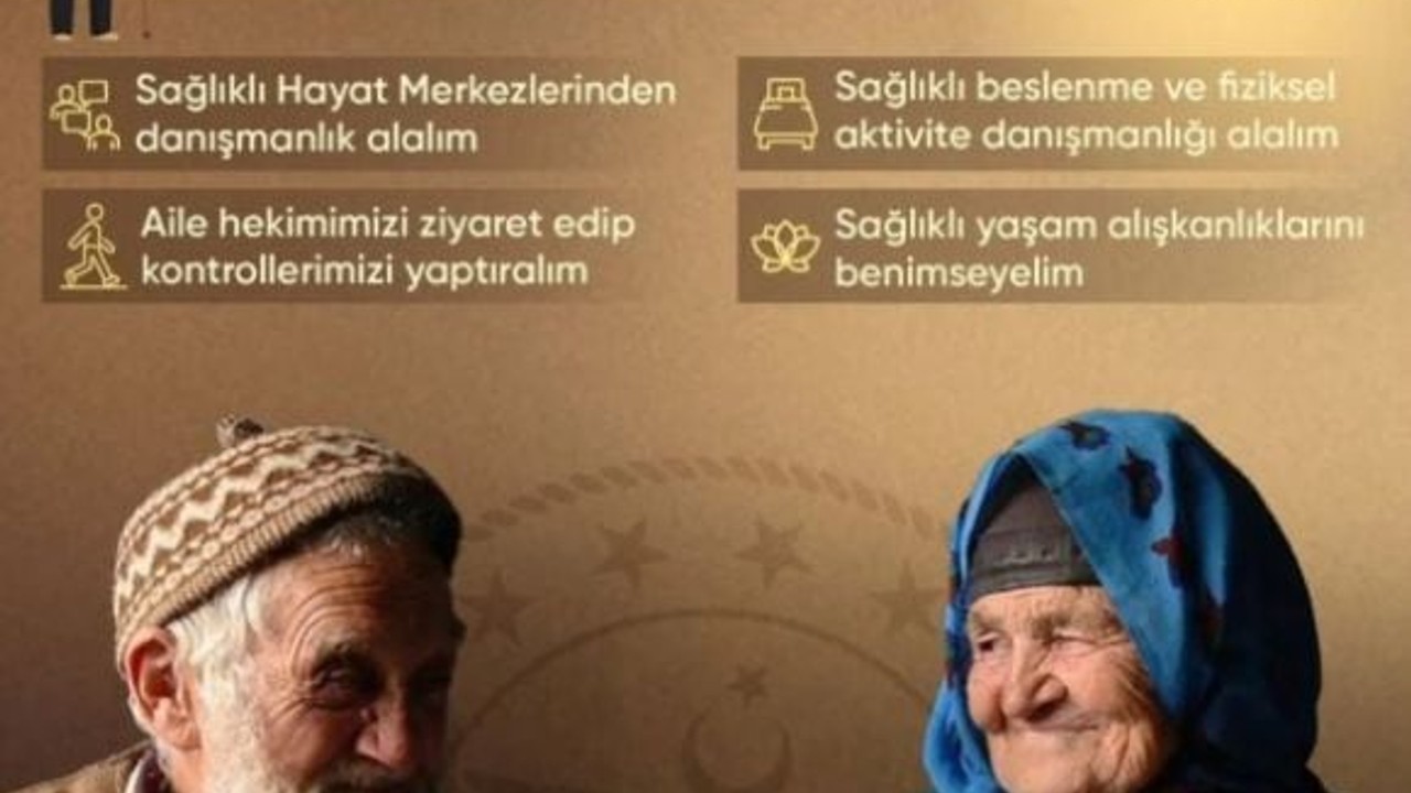 İl Sağlık Müdürlüğünden ‘Sağlıklı Yaşlanma’ Tavsiyesi