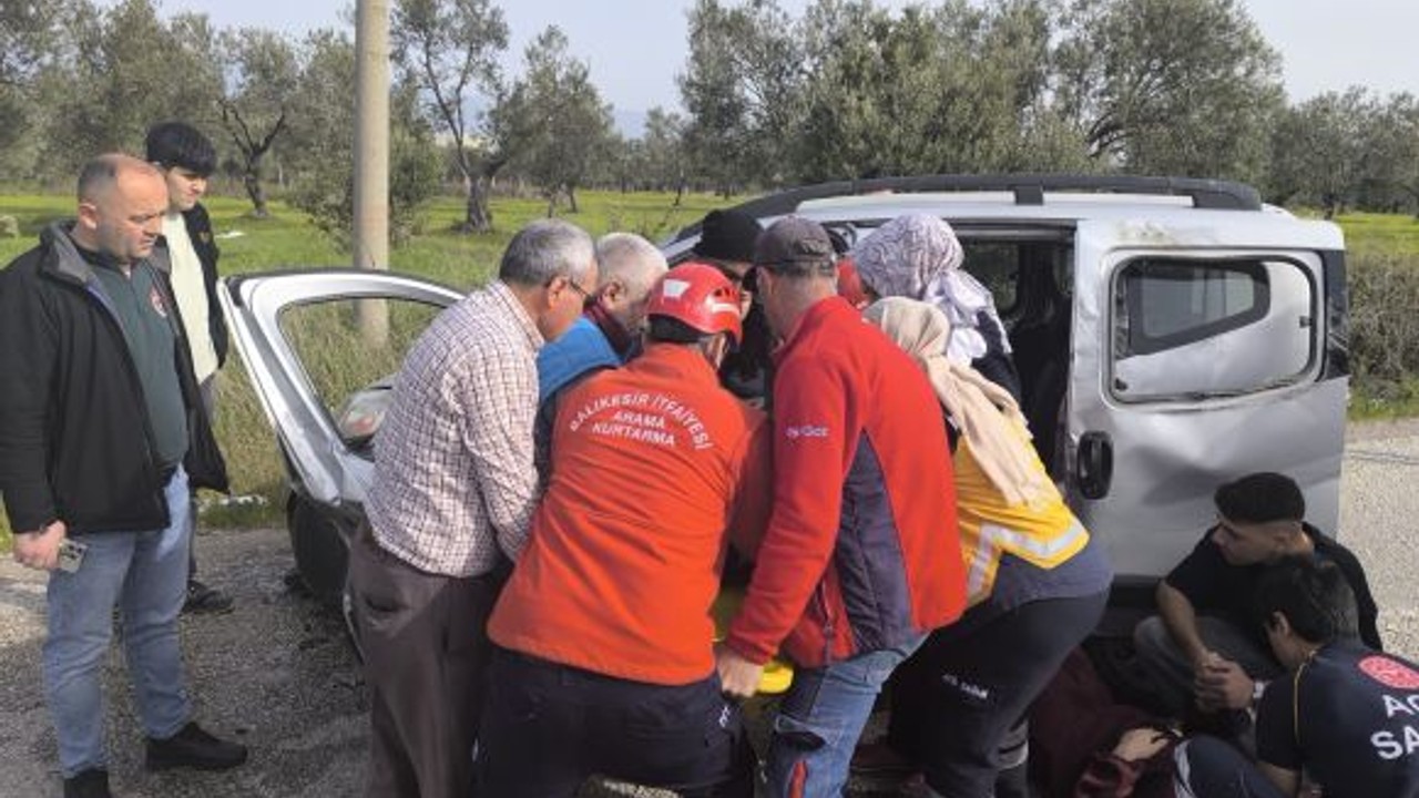 E-87 Kara Yolunda Korkutan Kaza: Yaralılar Var