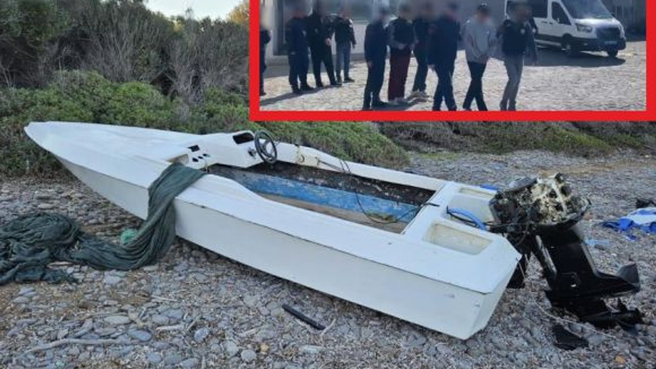 Dur İhtarına Uymadılar! Adada Yakalandılar