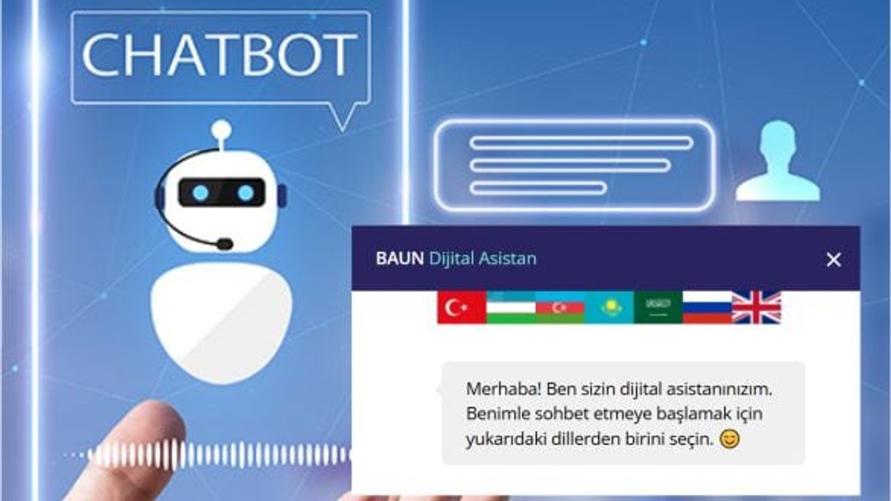BAÜN'de Yapay Zeka Destekli Chatbot Sistemi Tanıtıldı