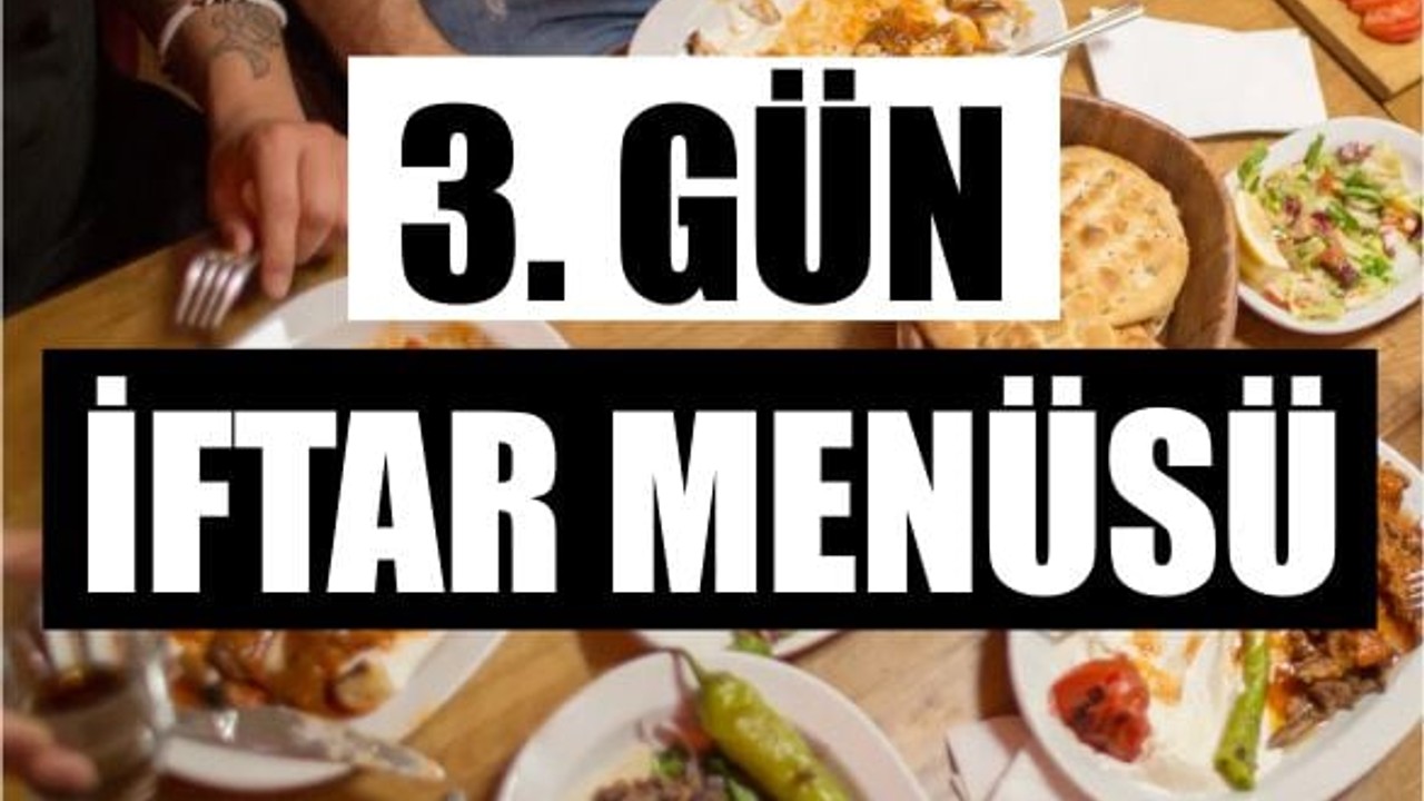 Enfes İftar Menüsü Önerileri