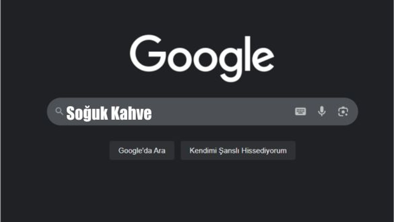 Türkiye'nin En Çok Aranan Tarifi Soğuk Kahve!