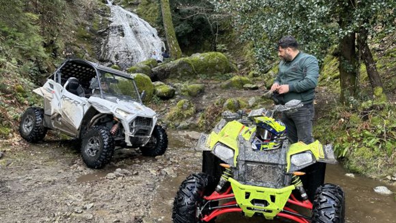 Kazdağlarında Adrenalin Yokuş Çamur Dinlemiyor