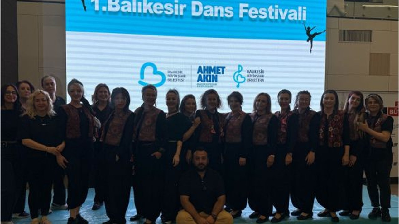 1. Balıkesir Dans Festivali Gerçekleşti