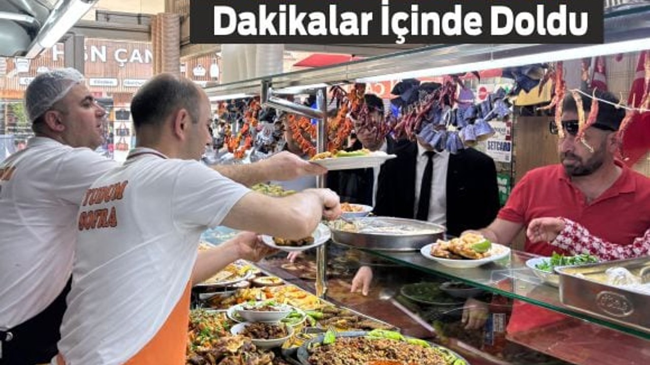 Yudum Sofra’da Öğle Saatinde Yoğunluk