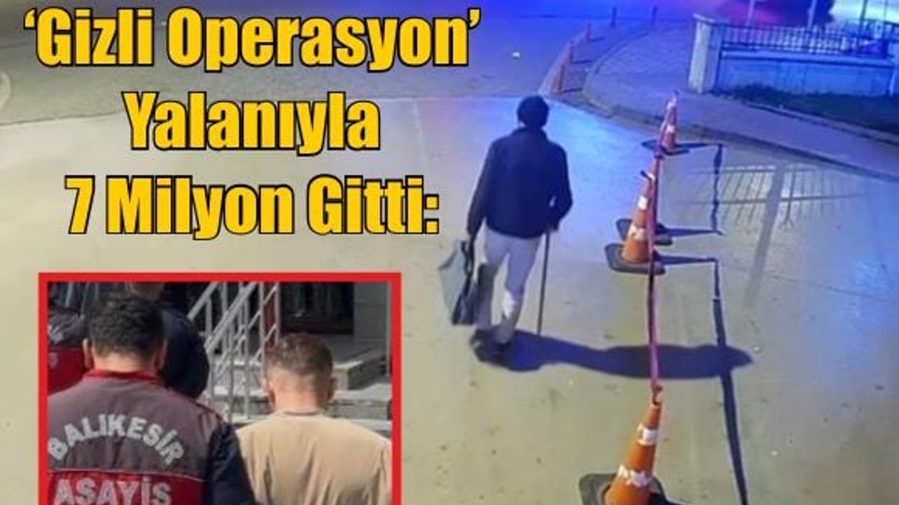 Parmak İzi Yalanıyla Kandırdılar! Balıkesir'de Dolandırıcılık
