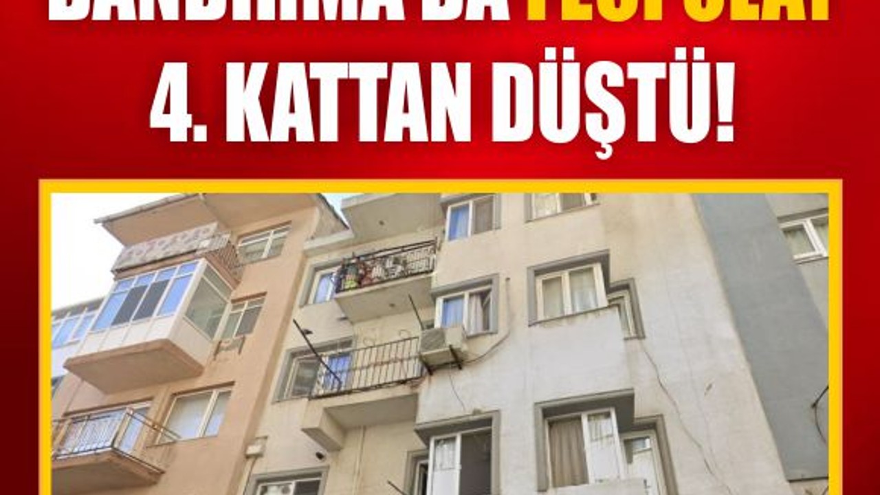 Feci Kaza: 4. Kattan Düşerek Hayatını Kaybetti