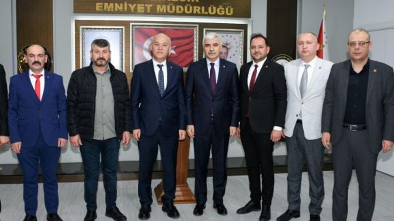 MHP Balıkesir’den Polis Haftası Ziyareti