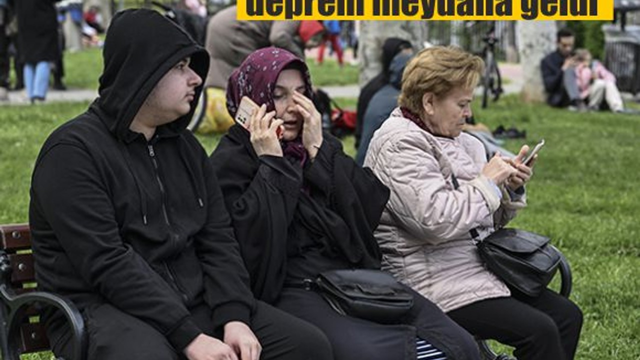 İstanbul'da 6,2 büyüklüğünde deprem
