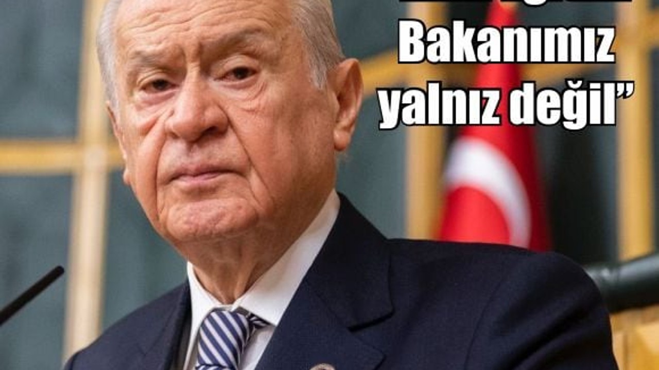 MHP Lideri Bahçeli: "Derhal istifa etmeliler"