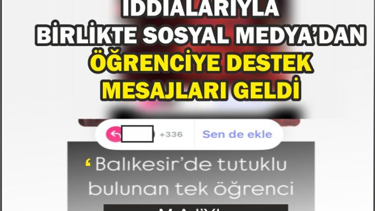 Balıkesir’de Üniversite Öğrencisi Tutuklandı İddiası